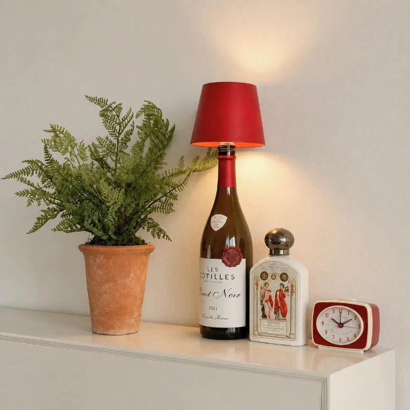 Bottle Stopper Lamp USB Rechargeable 18-24 Hour