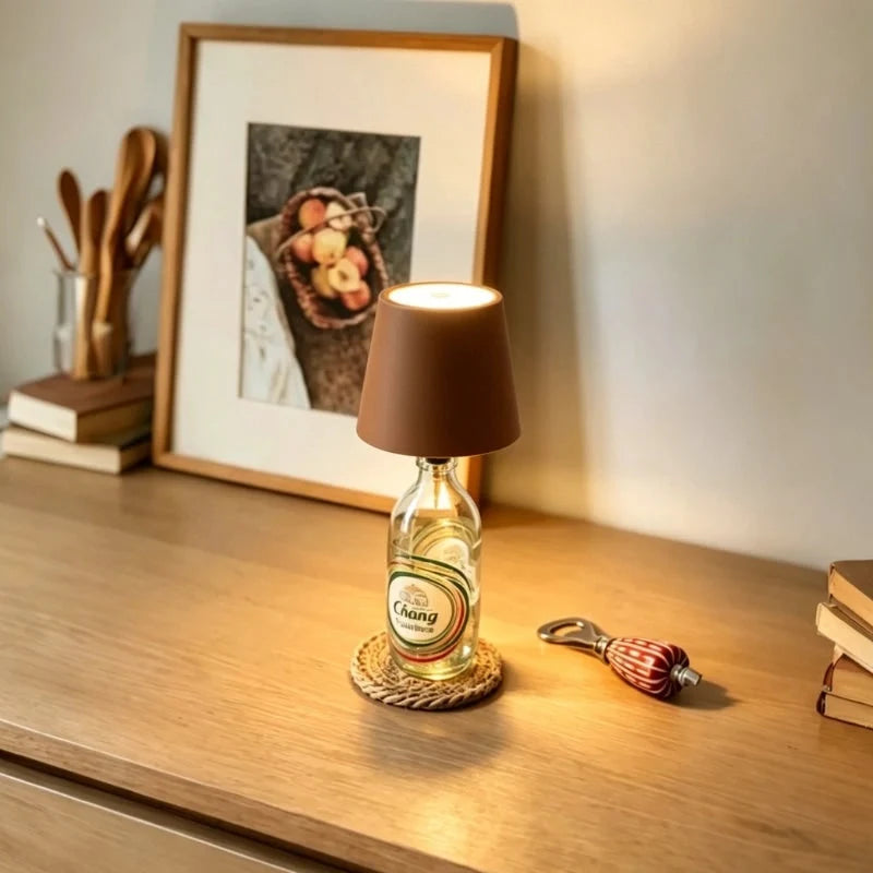 Bottle Stopper Lamp USB Rechargeable 18-24 Hour
