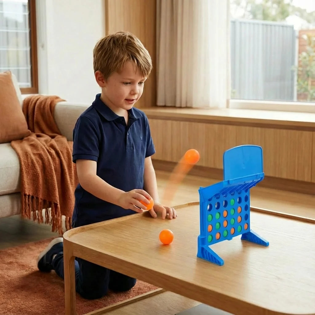 Bouncing Ball Game 2-Player Foldable Grid