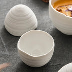 Bowl Egg-Shaped Ceramic Dishwasher Safe