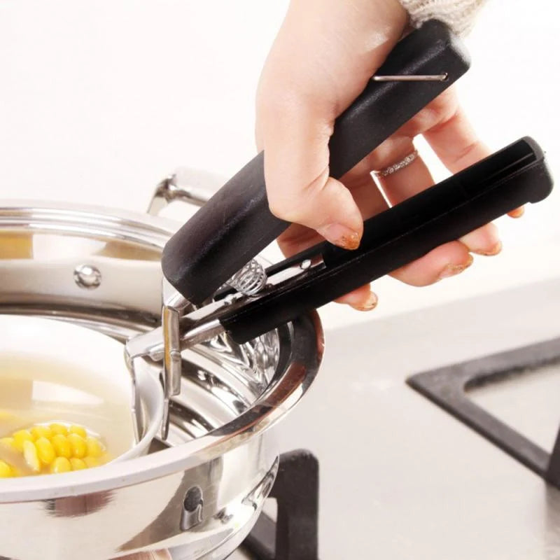Bowl & Pot Gripper Heat-Resistant Compact Stainless Steel Tip