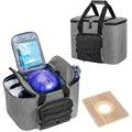 Bowling Ball Tote Insulated Zippered Pockets Dual Handles