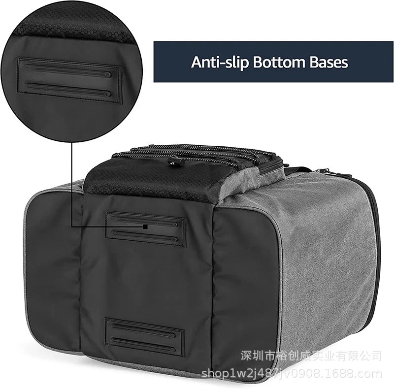 Bowling Ball Tote Insulated Zippered Pockets Dual Handles
