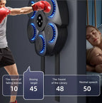 Boxing Pad Rhythm-Guided Punch Targets With Gloves
