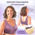Bra Front Button Closure Wireless Molded Cups