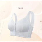 Bra Front Button Closure Wireless Molded Cups
