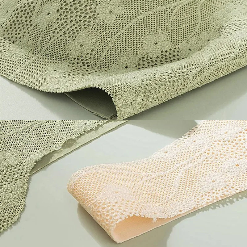 Bra Front Closure Wireless Soft Support