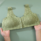 Bra Front Closure Wireless Soft Support