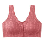 Bra Front Closure Wireless Soft Support