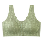 Bra Front Closure Wireless Soft Support