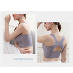 Bra Wireless Push-Up Molded Cups & X-Back