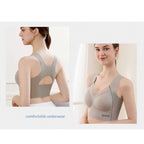 Bra Wireless Push-Up Molded Cups & X-Back