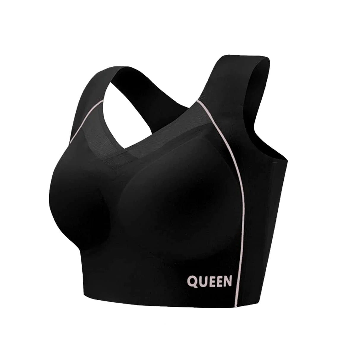 Bra Wireless Push-Up Molded Cups & X-Back