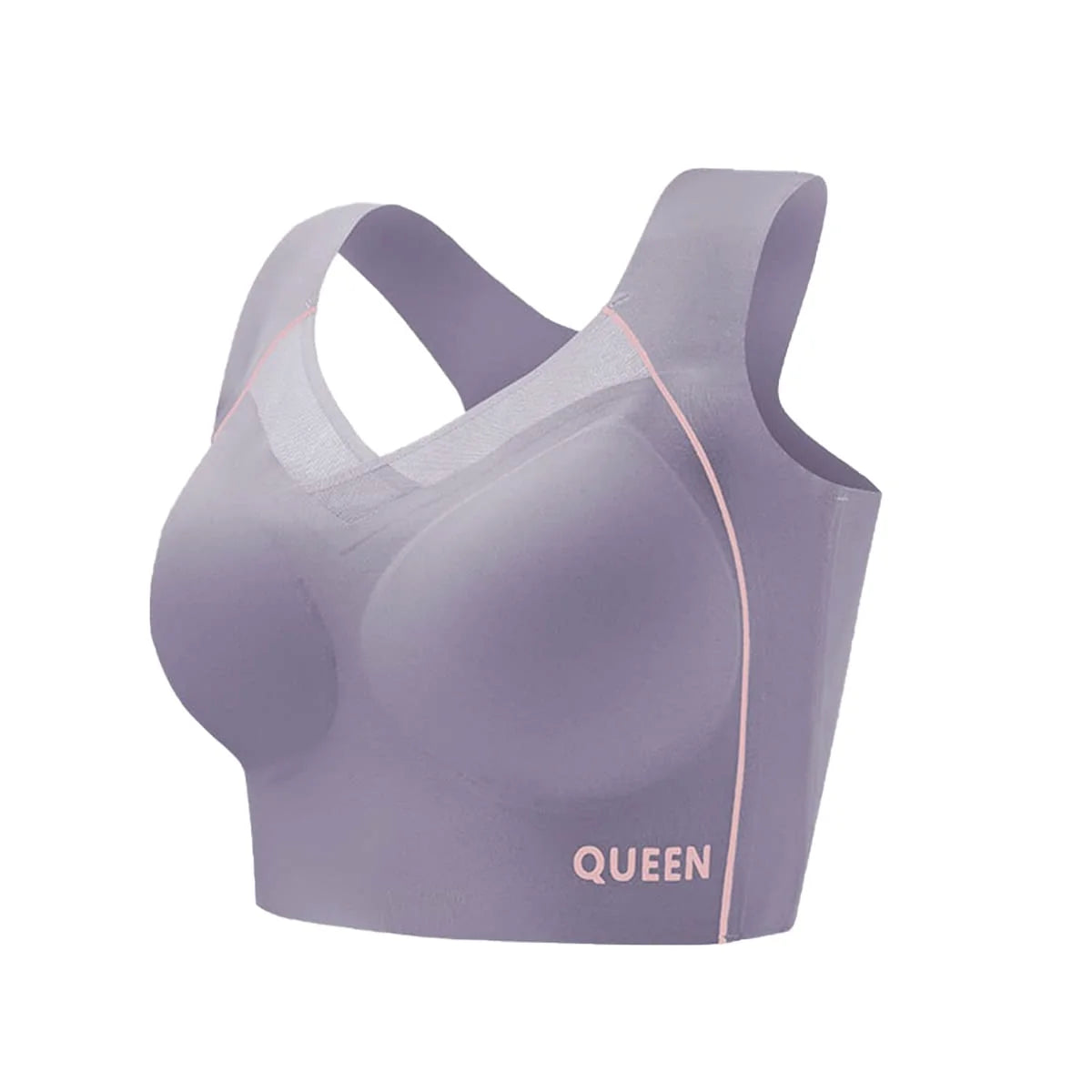 Bra Wireless Push-Up Molded Cups & X-Back