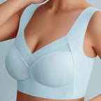 Bra Wireless Seamless Removable Molded Cups & Wide Straps