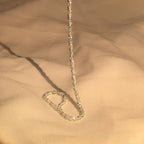 Bracelet 925 Sterling Silver Water-Inspired Slim