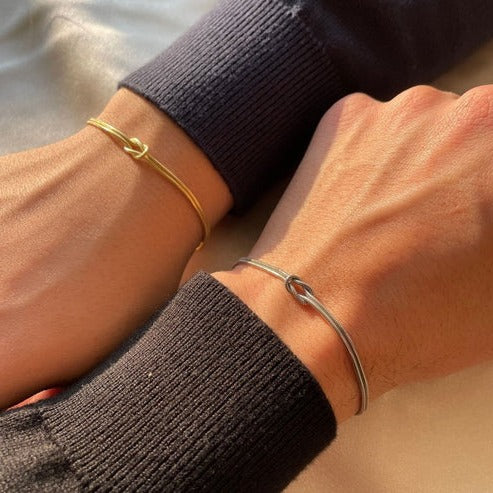 Bracelet Love Knot Adjustable Sliding Closure