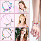 Bracelet Making Kit 82-Piece BPA-Free Adjustable Fit