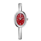 Bracelet Watch Oval Dial Slim Stainless Steel