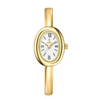 Bracelet Watch Oval Dial Slim Stainless Steel