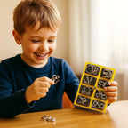 Brain Teaser Set 36 Metal Puzzles Portable