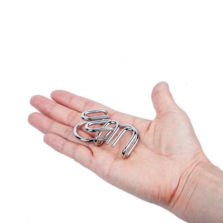 Brain Teaser Set Metal Progressive Difficulty
