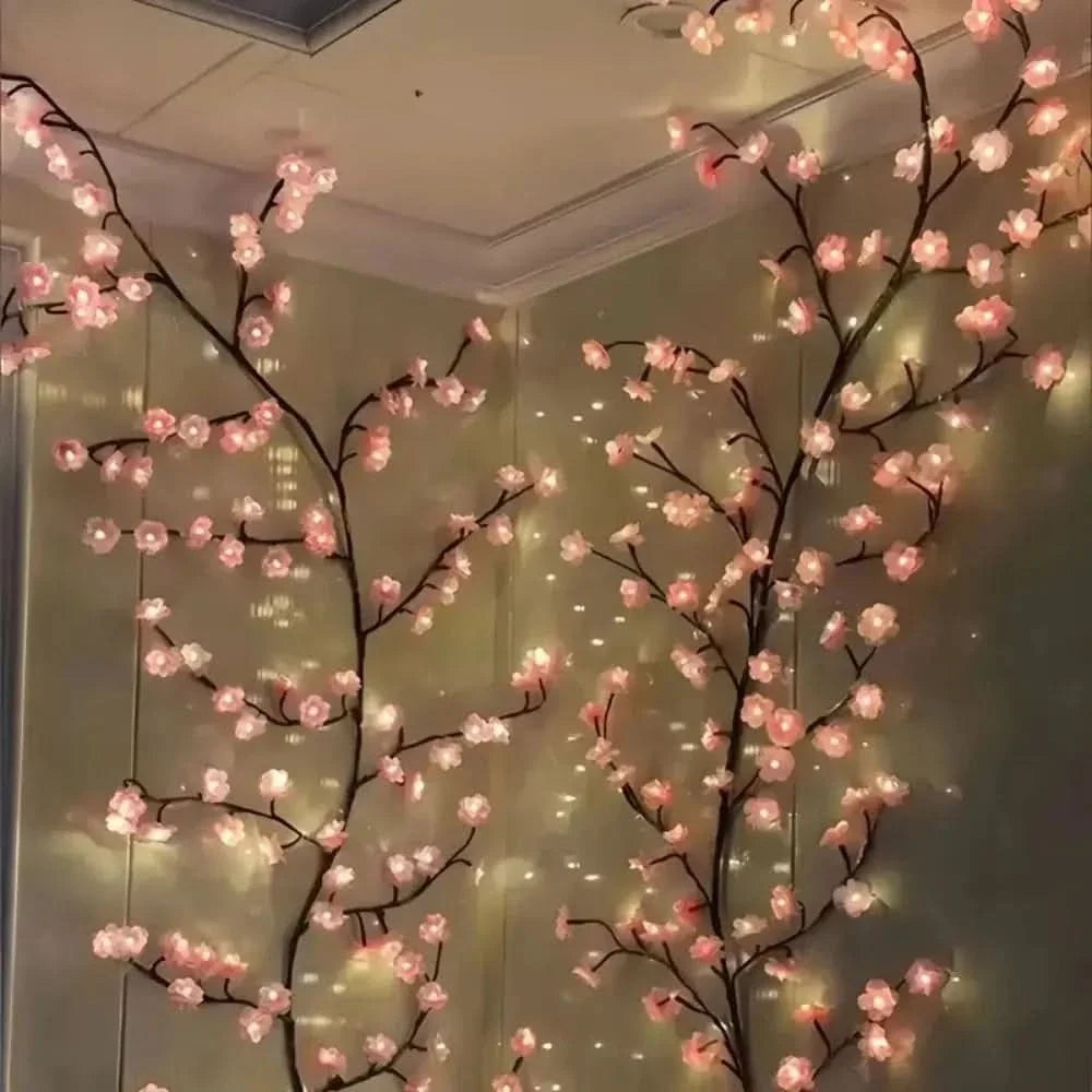 Branch Lights Warm LED Flexible Metal USB Powered