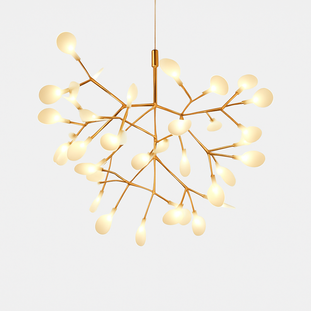 Branched Multi-LED Pendant Light (27-63 LEDs)