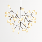 Branched Multi-LED Pendant Light (27-63 LEDs)