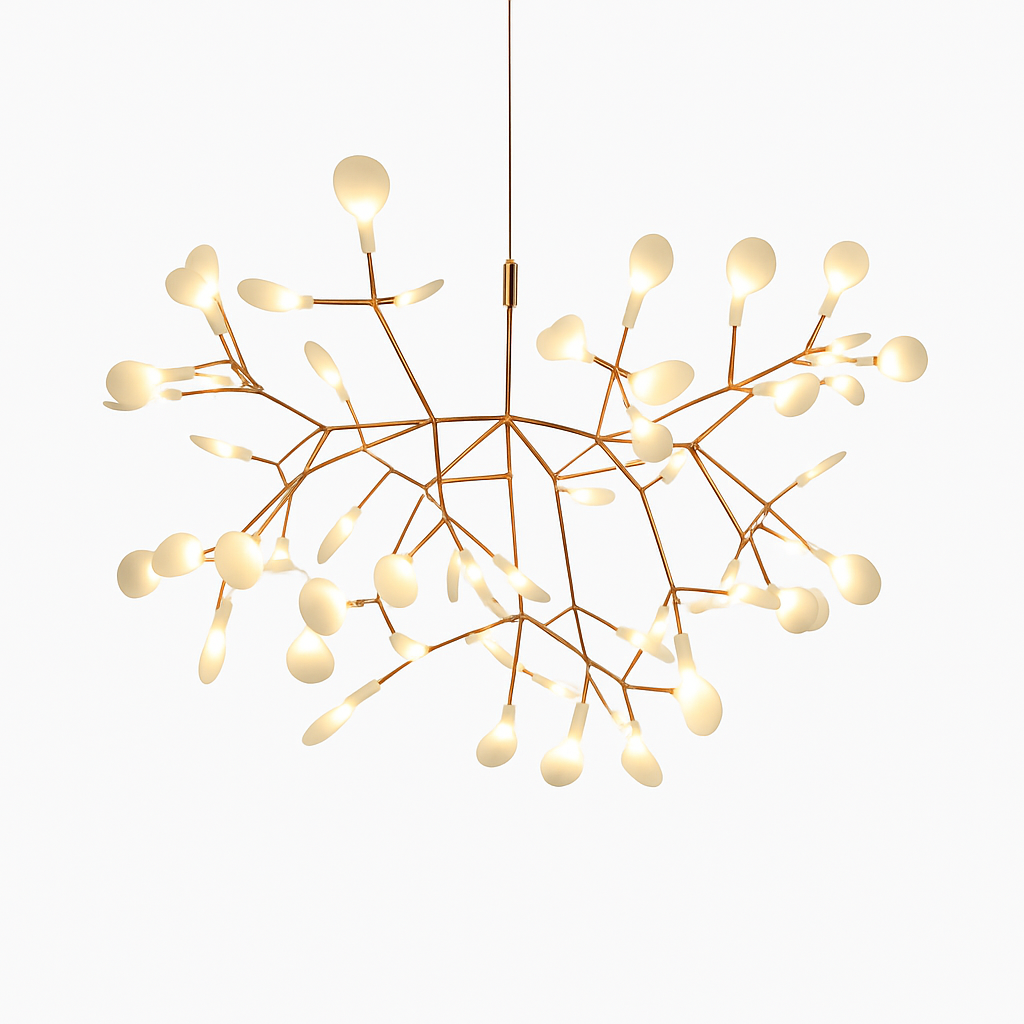 Branched Multi-LED Pendant Light (27-63 LEDs)