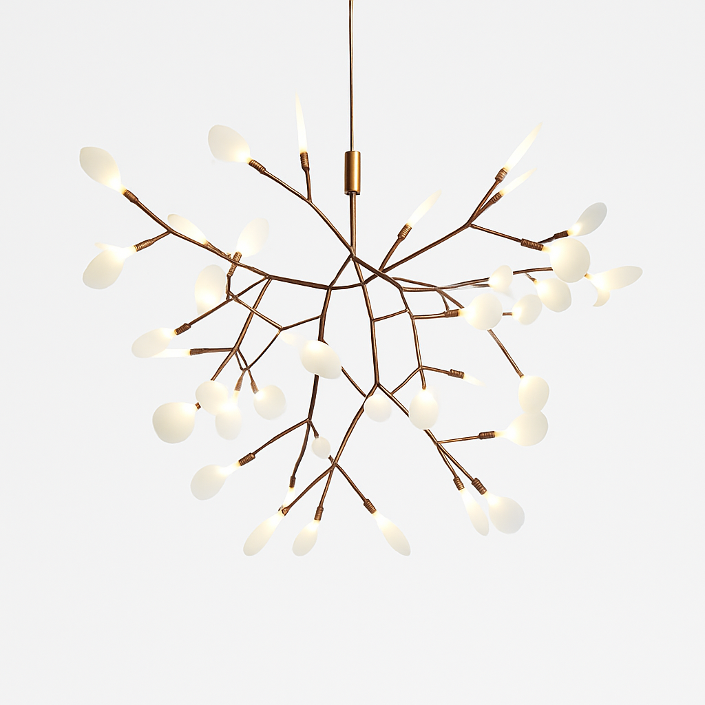 Branched Multi-LED Pendant Light (27-63 LEDs)