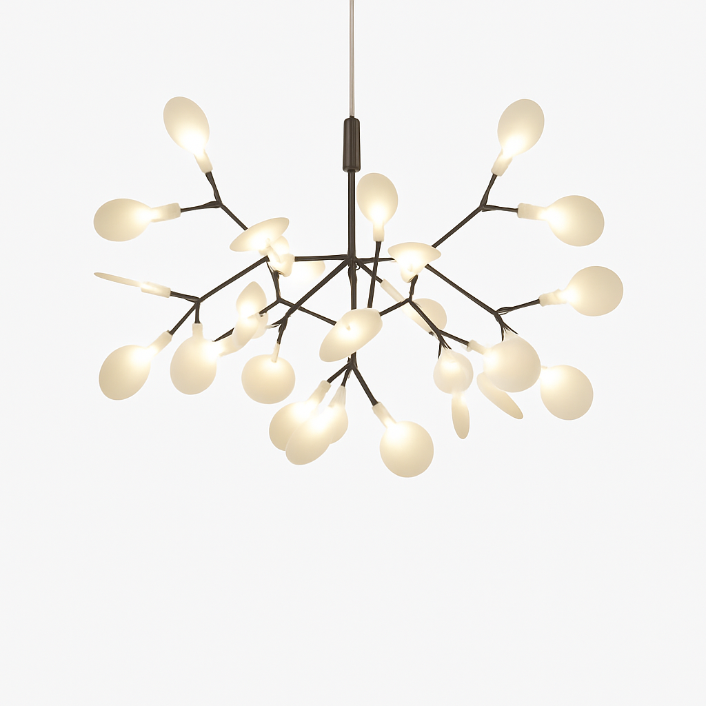 Branched Multi-LED Pendant Light (27-63 LEDs)