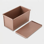 Bread Baking Pan Set Non-Stick Rose Gold 2-Piece