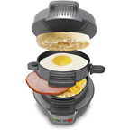 Breakfast Maker Compact Sandwich & Egg Automatic Temperature Control