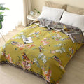 Breathable 100% Cotton Oversized Blanket (Fringed)