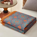 Breathable 100% Cotton Reversible Summer Blanket (Machine Washable)