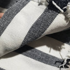 Breathable Chenille Striped Sofa Cover (Machine Washable)