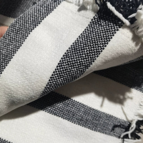 Breathable Chenille Striped Sofa Cover (Machine Washable)