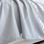 Breathable Diamond Grid Chenille Sofa Cover (Pet-Hair Friendly)