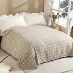 Breathable & Lightweight Diamond Dot Cotton Gauze Blanket
