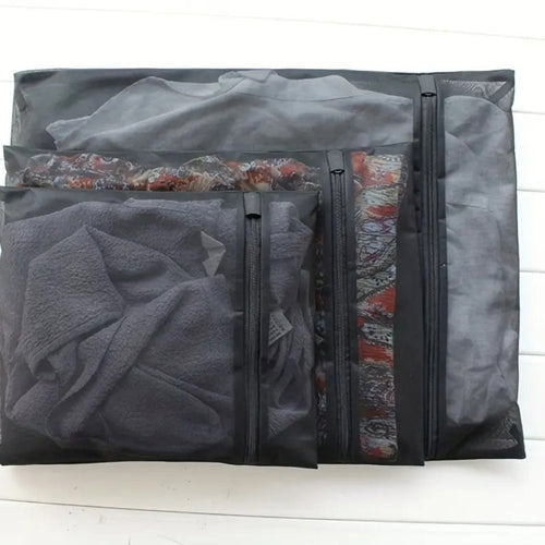 Breathable Microfiber Anti-Tangle Laundry Bags (Set of 3)