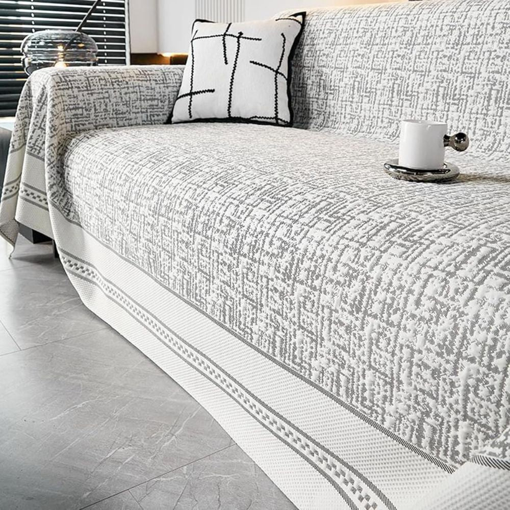 Breathable Microfiber Reversible Sofa Cover (Multiple Sizes)