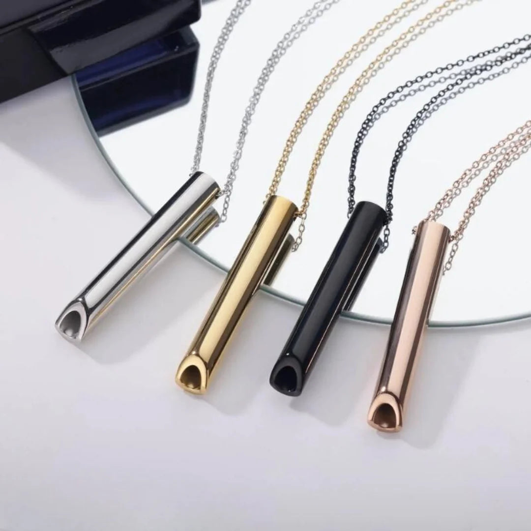 Breathing Necklace Nicotine-Free Natural Discreet Wearable
