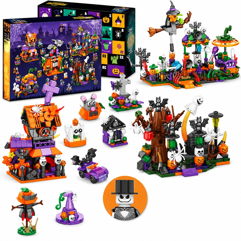 Brick Advent Calendar 24-Day Cross-Compatible Mini Builds