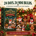 Brick Advent Calendar 24 Mini Building Sets Hanging Loops