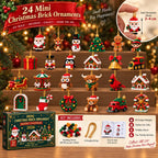 Brick Advent Calendar 24 Mini Building Sets Hanging Loops