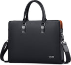 Briefcase Genuine Leather Fits 15.6 Inch Laptop