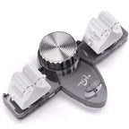 Broom Holder No-Drill Suction Adjustable Angle & Integrated Hooks