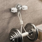 Broom & Mop Holder No-Drill Suction Auto Clamp