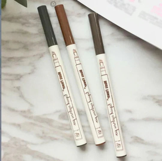 Brow Microblading Pen Waterproof & Smudge-Proof Four Fine Tips